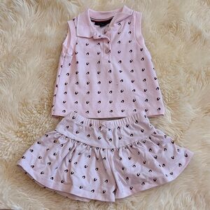 Tommy Hilfiger Pink Kids Matching Set
